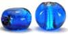 Flat Round Silver Foil Beads - click here for large view